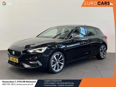 SEAT Leon 1.0 eTSI FR Business Intense Automaat Matrix LED Adaptive Cruise Park Assist Virtual Cockpit 10" navigatie 18" Velgen Side Assist/uitparkeerhulp