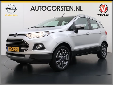 Ford EcoSport 1.0T 126PK Navi Camera Ecc Stoelverwarming Cruise Control Bluetooth Pdc Titanium Verwarmde Voorruit Sony®-Audio Lmv Isofix Keyless Keurig onderhouden Ford!