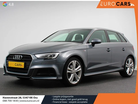 Audi A3 Sportback 35 TFSI 150pk Automaat S-Line Sport  Climate Control Parkeer sensoren Full Led Stoelverwarming Lichtmetalen Velgen