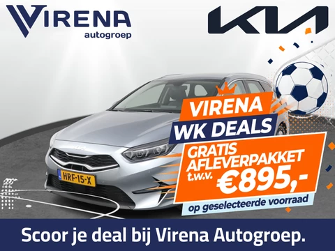 Kia Ceed Sportswagon 1.0 T-GDi DynamicPlusLine - Stoel/Stuur verwarming - Navigatie - Automatische achterklep - Achteruitrij camera - Apple Carplay/Android Auto - Climate control - Fabrieksgarantie t/m 26-06-2032