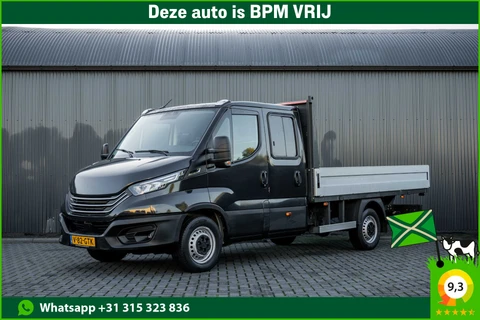 Iveco 35S14 | 3-Zits | 1e Eigenaar | 3.5T Trekgewicht | Cruise | Navi | open laadbak 3.42M | Climatronic