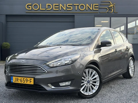 Ford Focus 1.0 Titanium   ✓125pk✓2e Eigenaar✓Navi✓Trekhaak✓6 Bak✓Clima✓Cruise✓Pdc V+A✓Net Beurt gehad✓17''Lm velgen✓N.A.P✓N.A.P✓Apk tot 09-2027
