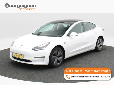 Tesla Model 3 Long Range AWD 75 kWh 351 Pk | Stoelverwarming V+A | Climatronic | Adaptive cruise | Camera | CarPlay | 18 Inch