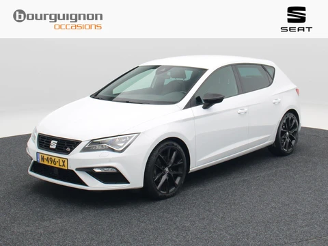 SEAT Leon 1.5 TSi 150 Pk Automaat FR Ultimate Edition Black | Stoelverwarming | Camera | Climatronic | Navigatie | 18 Inch | 61.209 Km !!