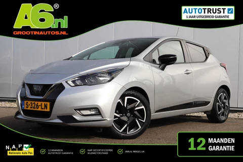 Nissan Micra 1.0 IG-T N-Design Navigatie Carplay Android Airco Cruise Control Parkeersensor All-season banden!