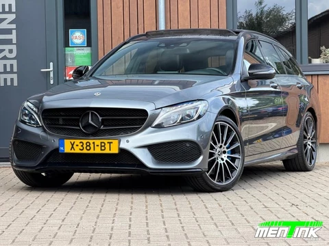 Mercedes-Benz C-Klasse 350 E AMG Pano Burmester Head-up Luchtvering