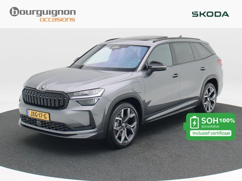 Škoda Kodiaq 1.5 TSi 204 Pk Automaat PHEV Sportline Business | Panoramadak | Trekhaak | Full LED | 20 Inch | Stuur- & Stoelverwarming | Camera | Adaptive Cruise