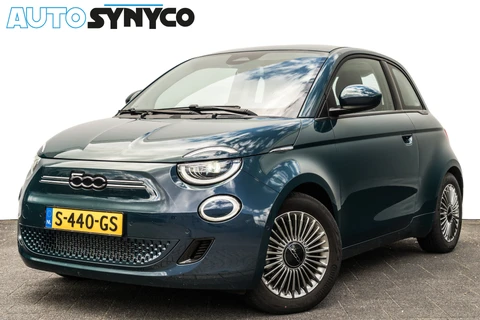 Fiat 500e 3+1 La Prima 42 kWh | LED | Carplay | 7.728 Km! | 100% SOH | Stoelverwarming | Camera