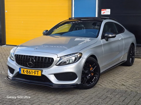 Mercedes-Benz C-klasse Coupé 250 d Edition 1 / AUT / Navi / Camera / Memory / Elek Stoelen / Leder / BURMESTER / Open Pano / Cruis
