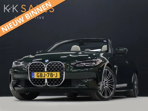 BMW 4 Serie Cabrio 420i High Executive [NEKVERWARMING, CAMERA, APPLE CARPLAY, ANDROID AUTO, MEMORY SEATS, VOL LEDER, M VELG, SPORTSTOELEN, NIEUWSTAAT]