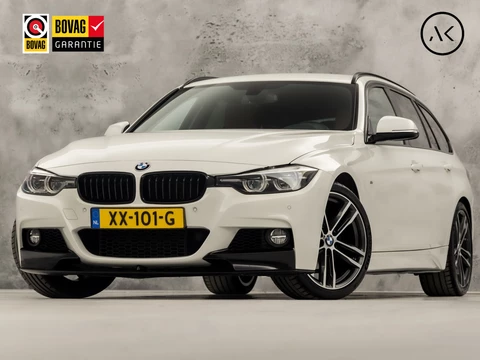 BMW 3 Serie 318i M Sport Automaat (GROOT NAVI, M PAKKET, VIRTUAL COCKIT, COGNAC LEDER, SPORTSTOELEN, STOELVERWARMING, GETINT GLAS, ELEK ACHTERKLEP, NIEUWE APK, NIEUWSTAAT)