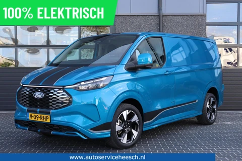 Ford E-Transit Custom L1H1 SPORT 65 kWh l ELEK. SCHUIFDEUR l B&O SOUND l PRO POWER l FULL OPTION!