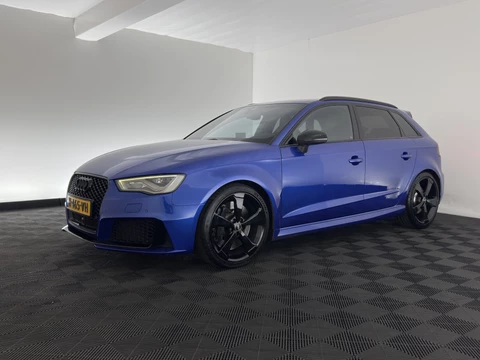 Audi RS3 Sportback 2.5 TFSI Quattro Pro Line Plus Black Optic Package (INCL-BTW) Aut. *MILLTEK-EXHAUST | ADAPTIVE-CRUISE | HEATED-SPORTSEATS | BANG&OLUFSEN | LEATHER | FULL-LED | NAVI-FULLMAP | PRIVACY-GLASS | SHIFTPADDLES | ECC | PDC | 19''ALU*