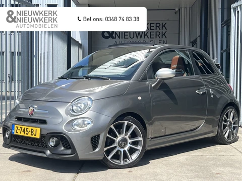 Fiat 500 1.4 T-Jet Abarth Turismo Cabriolet 70th Anniversary I AUTOMAAT | LEDER I CARPLAY/ANDROID | NAVI | CLIMATE CONTROL | LMV 17'' | PDC | DAB | BLUETOOTH