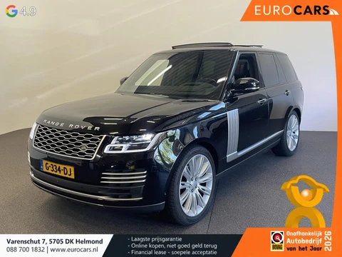 Land Rover Range Rover 3.0 TDV6 Autobiography Trekhaak Panoramadak Navigatie Apple Carplay/Android Auto Adaptive Cruise Control Camera Parkeersensoren Head-up Display Stoelverwarming en verkoeling Stuurverwarming Matrix Ledkoplampen Getinte ramen Luchtvering