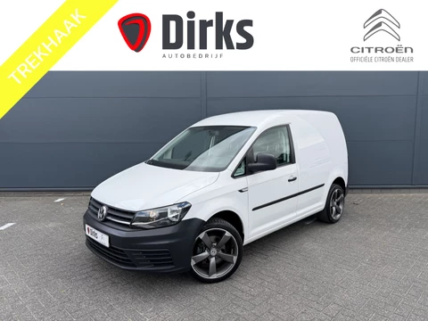 Volkswagen Caddy 2.0 TDI L1H1 Business (Trekhaak - Lichtmetalen velgen - Airco - Zijschuifdeur - Houten vloer - Lat om Lat - Ramen in achterdeur - Cruise Controle)