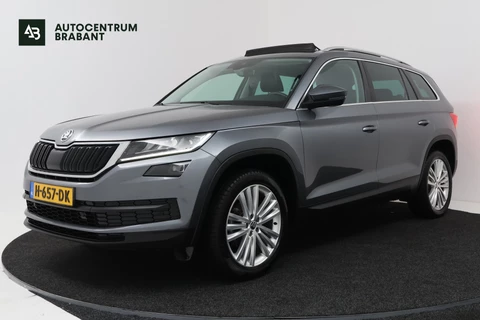 Skoda Kodiaq 1.5 TSI Limited Business Edition 7p. (PANORAMADAK, TREKHAAK AFNEEMBAAR, CAMERA, CANTON, STOELVERWARMING, 1e EIGENAAR)