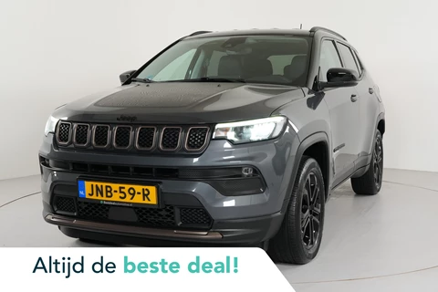 Jeep Compass 4xe 240 pk PHEV | ACC | Camera | Navi | Apple/Android | Stl. verw. | Lane assist |