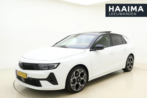 Opel Astra 1.6 Turbo Plug In Hybrid Ultimate | Schuif-/kanteldak | Trekhaak afneembare kogel | 18" lichtmetalen velgen | Camera | AGR stoelen | Navigatie | Stuur- & stoelverwarming