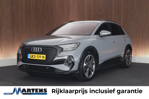 Audi Q4 e-tron 50 299pk quattro S edition 77 kWh SOH 90% Trekhaak Camera Leder Memory Navigatie 2x S-Line