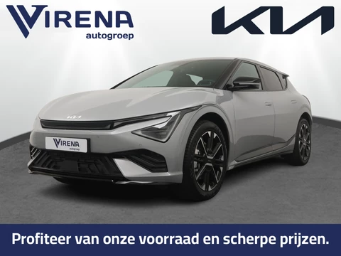 Kia EV6 GT-Line Business Edition 84 kWh - Stoelverwarming/Ventilatie - GT-Line Design - Led Matrix koplampen - Elektrisch verstelbare voorstoelen met geheugen - Elektrische achterklep - Draadloos Apple Carplay/Android Auto - Fabrieksgarantie t/m 2033