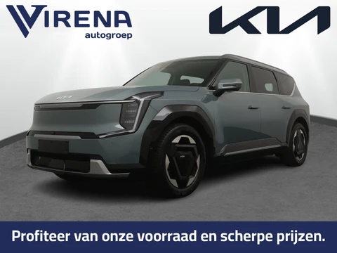 Kia EV9 Plus Advanced AWD 99.8 kWh - Prijs incl. inruilpremie - 7 Persoons - Schuif-/kanteldak - Stoel-/stuurverwarming - Navigatie - Fabrieksgarantie tot 08-2033