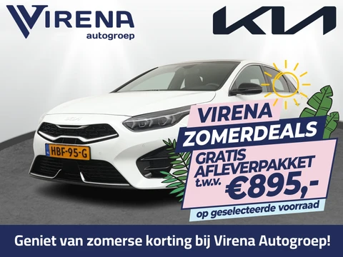 Kia Ceed 1.5 T-GDi GT-PlusLine - Automaat - Stoel/Stuurverwarming - Adaptief Cruise Control - Navigatie - Climate Control - Fabrieksgarantie Tot 2032