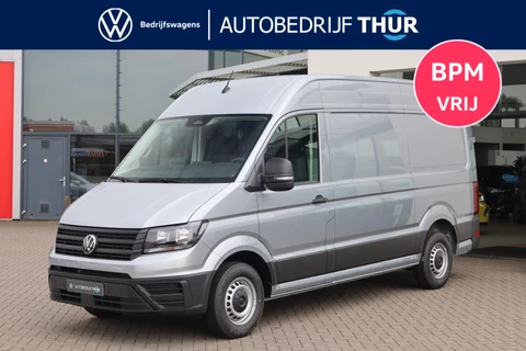 Volkswagen Crafter 35 2.0 TDI L3H3 Trendline 140PK / 103kW, 3500 GVW, BPM vrij, draadloos Apple Carplay & Android Auto, achteruitrijcamera, bijrijdersbank incl. opbervak, airco, cruise control, parkeersensoren voor + achter, licht- en regensensor, Digital Cockpit, verstelbare lendensteun bestuurdersstoel, Lane Assist, elektronische handrem, bandenspanningssensoren, bestuurdersstoel in hoogte verstelbaar, Keyless Start, vermoeidheidsherkenning