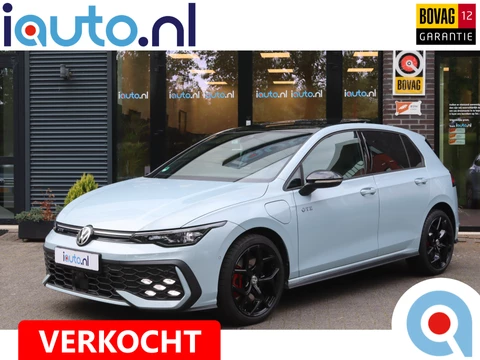 Volkswagen Golf 1.5 eHybrid 272pk GTE Black Style Pano/Leder/IQ.Light/360/Headup/DCC/Keyless/Elek. stoel+mem/Dodehoek/Trekhaak wegkl.