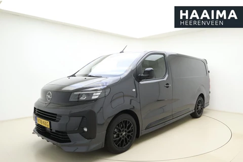 Opel Vivaro Electric L3 75 kWh | Lederen bekleding | STX pakket | Navigatie | Stoelverwarming | Keyless | Laadruimte betimmering | DEMO | Camera | Lichtmetalen velgen black