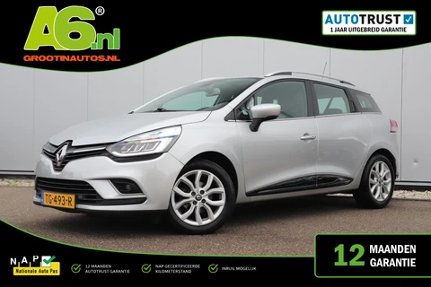 Renault Clio Estate 0.9 TCe Intens Navigatie Achteruitrijcamera Half Leder Climate Cruise LMV LED Stoelverwarming