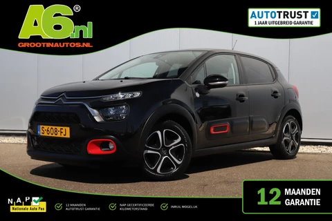 Citroen C3 1.2 PureTech C-Series Navigatie Carplay Android Climate Cruise Control All-season banden!