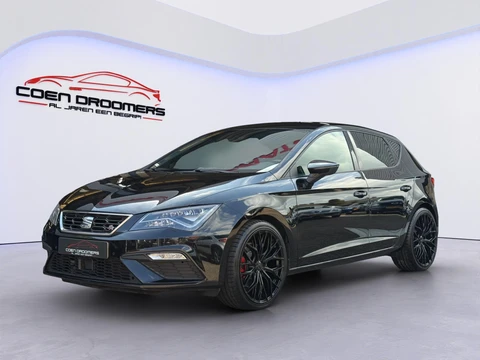 SEAT Leon 2.0 TSI FR Business Intense /Virtual Cockpit/Apple&Android CarPlay/Keyless/Stoelverw./Adaptive Cruise&Clima Control/Licht&Regensensor/19"LMV/Navi/(MET GARANTIE*)