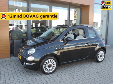 Fiat 500 C 0.9 TwinAir Turbo Lounge 46.000km | 15” Lmvelgen | Bluetooth | Navi | Airco | PDC | DAB
