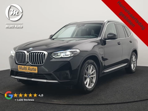BMW X3 xDrive30e X Line FACELIFT PHEV 293pk Dealer O.H. | 360 Camera | Sportstoelen Verwarmd | Apple Carplay | Hifi Audio | Virtual Cockpit | Navigatie | Cruise Control | DAB | LED Koplampen | 18"L.M | Plug In Hybrid |