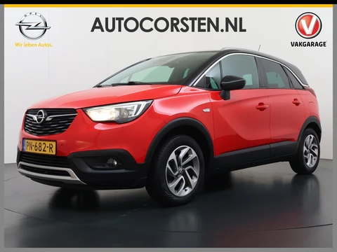 Opel Crossland X 1.2 Turbo Innovation+ Trekhaak 360°Camera AGR-Comfort Stoelen Apple Carplay Android Auto Navi Ecc Two Tone Keyless Cruise Control Lmv Isofix Lane Assist Extra getint glas achter Dodehoekdetectie 840KG Trekgewicht Origineel Nederlandse Auto