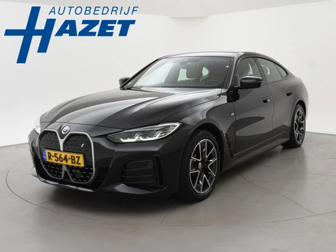 BMW i4 eDrive40 84 kWh M-SPORT + ADAPTIVE CRUISE | SFEERVERLICHTING | LEDER SPORTINTERIEUR