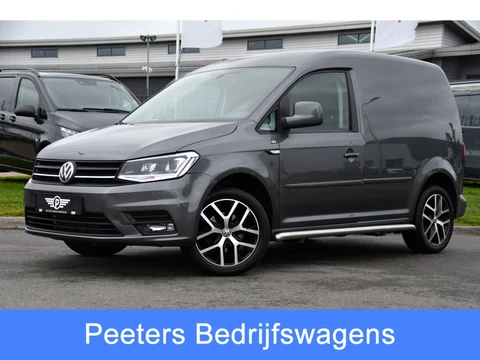 Volkswagen Caddy 2.0 TDI L1H1 BMT Highline Adaptieve Cruise, Carplay, LED, Clima, Stoelverwarming, 150pk, Automaat, Leder, Uniek!