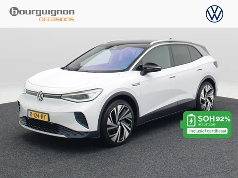 Volkswagen ID.4 Max 77 kWh 204 Pk | Head UP | Panorama dak | 360 Camera | Trekhaak | Memorie | Warmtepomp |21 Inch | 93.420 Km !!