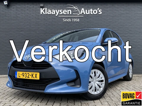 Toyota Yaris 1.0 VVT-i Active | 1e eigenaar | apple carplay/android auto | trekhaak | camera | adaptieve cruise | BTW