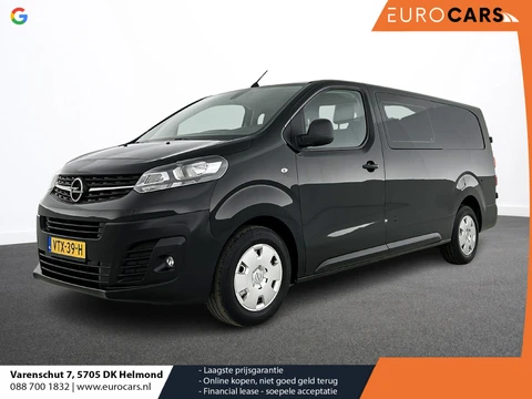 Opel Vivaro 2.0 145 pk L3H1 Edition Dubbele Cabine Airco Bluetooth Navigatie Parkeersensoren Trekhaak Cruise control
