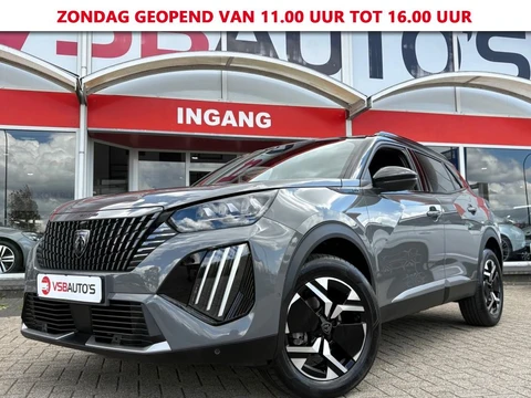 Peugeot 2008 1.2 PURETECH 130PK AUT. GT FACELIFT NARDO-GREY NAVI CAMERA CARPLAY AIRCO LMV PDC
