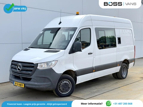 Mercedes-Benz Sprinter 514 2.2 CDI L2H2 Dubbele Cabine DoKa Mixto Dubbellucht Brandstoftank Climate Control Cruise Control Carplay Trekhaak Camera