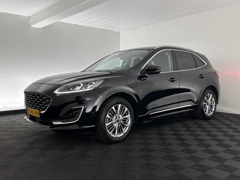 Ford Kuga 2.5 PHEV Vignale (Plug-in) (INCL-BTW) Aut. *LEATHER | ADAPTIVE-CRUISE | FULL-LED | DIGI-COCKPIT | KEYLESS | DAB | CARPLAY | NAVI-FULLMAP | MEMORY-PACK | HEATED-COMFORTSEATS | PRIVACYGLASS | TOWBAR | 18''ALU*