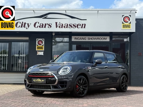 MINI Clubman 2.0 John Cooper Works ALL4 uniek!!! 232 pk navi camera climate ctr cruise ctr leder lmv 18 inch Head-up display keyless entry