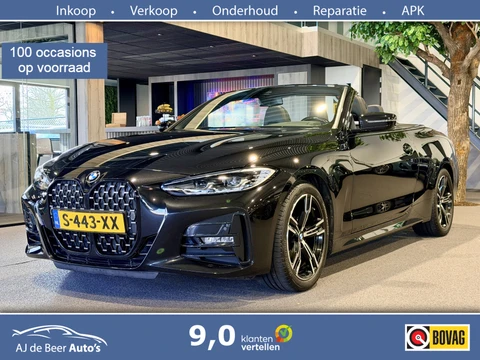 BMW 4 Serie Cabrio 420i High Executive H/K | Camera |Stoel/stuur/nek verwarming | Carplay | Navigatie