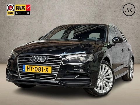 Audi A3 Sportback 1.4 e-tron S-Line Sport 204Pk Automaat (NAVIGATIE, CLIMATE, PLAT S-LINE SPORTSTUUR, BANG&OLUFSEN, ZWART HEMEL, LEDER, GETINT GLAS, SPORTSTOELEN, PARKEERSENSOREN, KEYLESS, NIEUWE APK, NIEUWSTAAT)