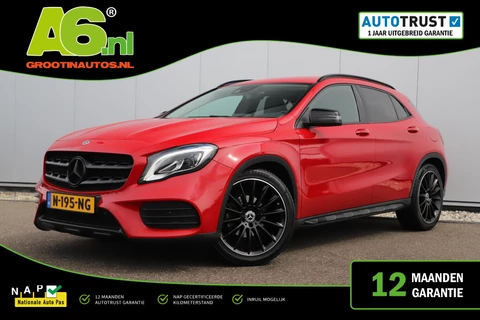Mercedes-Benz GLA-klasse 200 Premium Plus AMG Automaat 19 inch LM Leder Sportstoelen Navigatie Clima Cruise Carplay