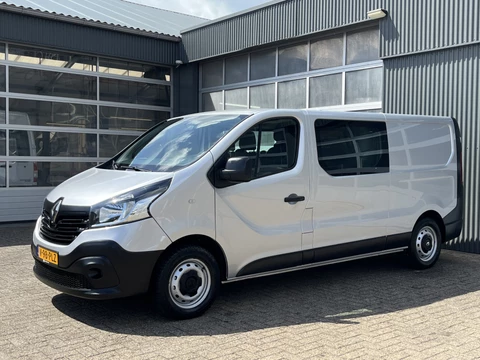 Renault Trafic 1.6 dCi L2H1 DC Marge Btw /Bpm vrij Airco Cruise controle Navigatie Dubbele cabine 1e eigenaar Euro 6 Ex overheids auto Lange wielbasis Geen btw meer betalen