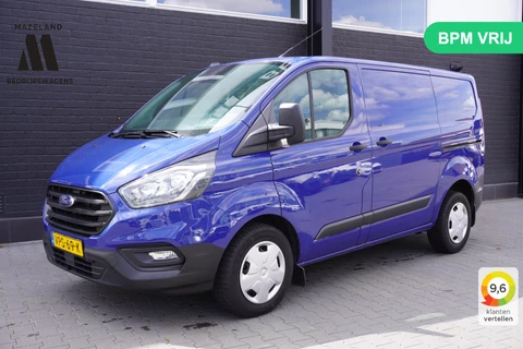 Ford Transit Custom 2.0 TDCI 130PK Automaat 2x Schuifdeur EURO 6 - Airco - Navi - Cruise - PDC - € 15.900,- Excl.